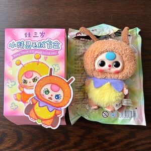 Baby Three Elf Plush Series Blind Box Confirmed Firefly with Moveable Eyes